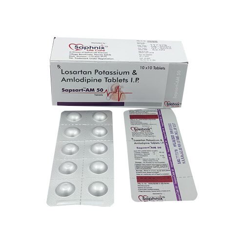 Losartan Potassium & Amlodipine Tablet I.P