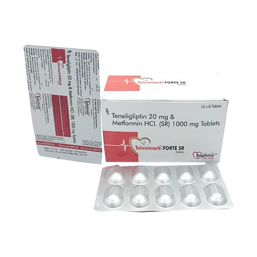 Teneligliptin 20 mg & Metformin HCL 100 mg Tablet