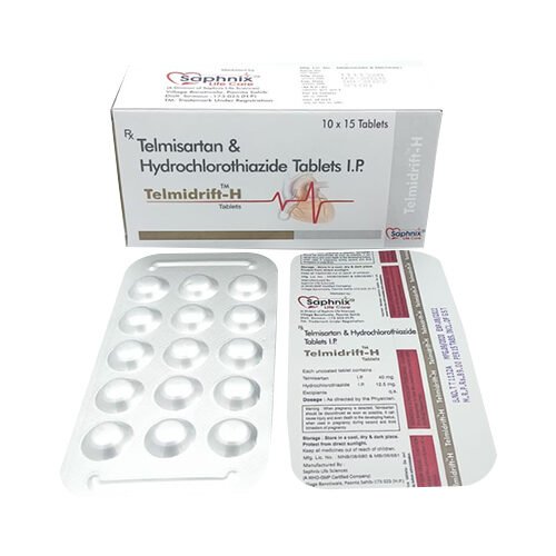 Telmisartan & Hydrochlorothiazide Tablet I.P