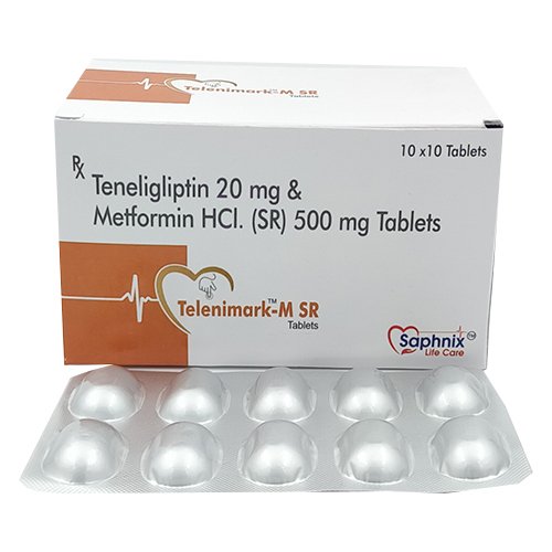 Teneligliptin 20 mg & Metformin HCL 500 mg Tablet